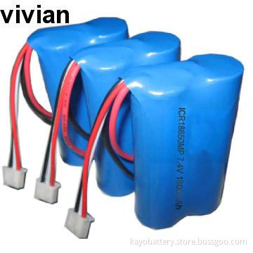 14500 Lithium-ion Battery with 750mAh 3.7V.